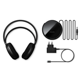 Philips SHC5200M2 TV headphones, черный - Беспроводные наушники