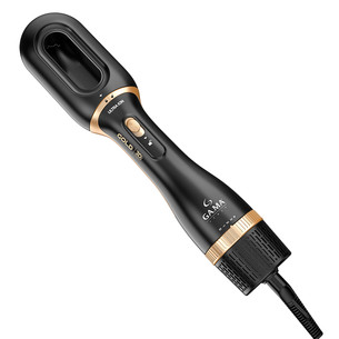 GA.MA Gold Ion 3D, black/gold - Hot air brush