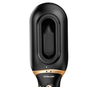 GA.MA Gold Ion 3D, black/gold - Hot air brush