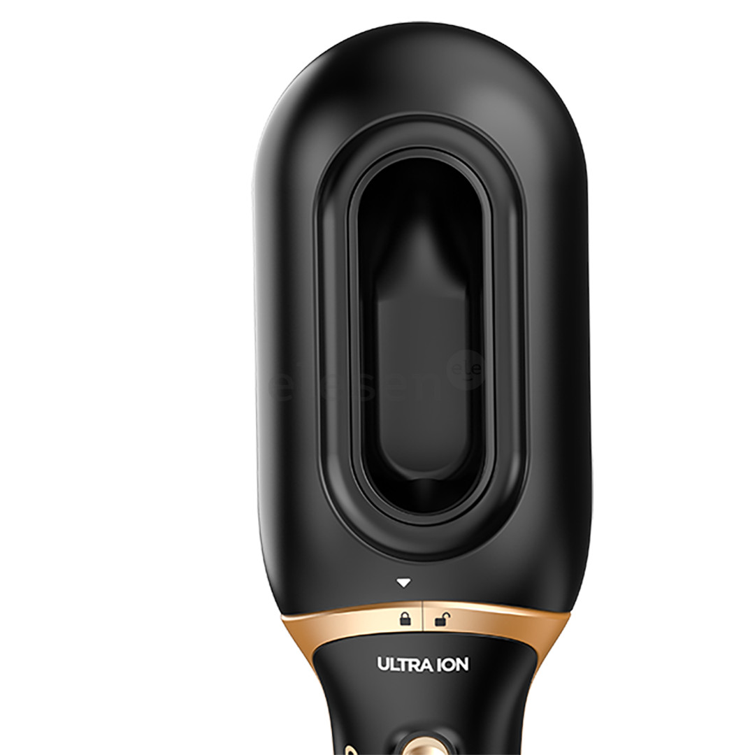 GA.MA Gold Ion 3D, black/gold - Hot air brush