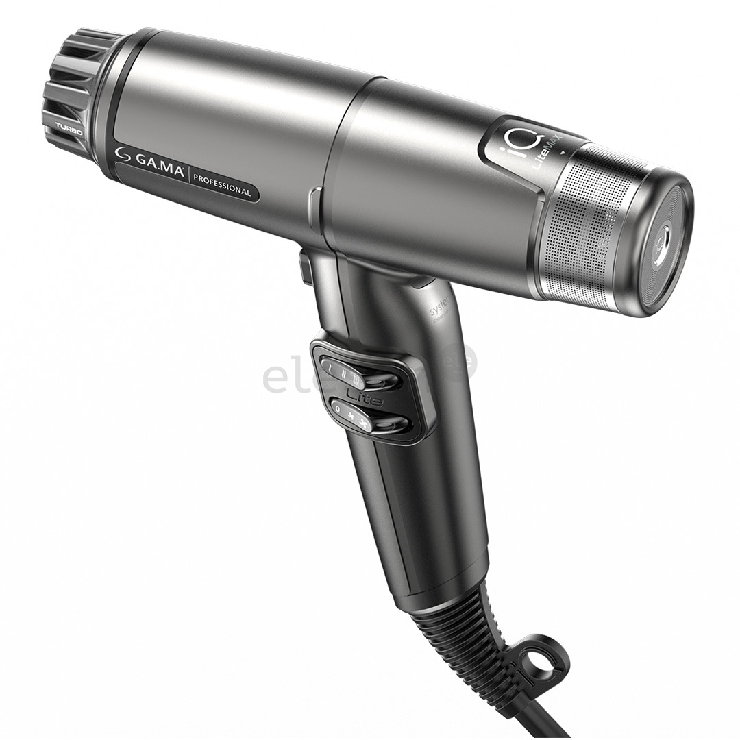 GA.MA IQ Lite Max, 1700 W, grey - Hair Dryer