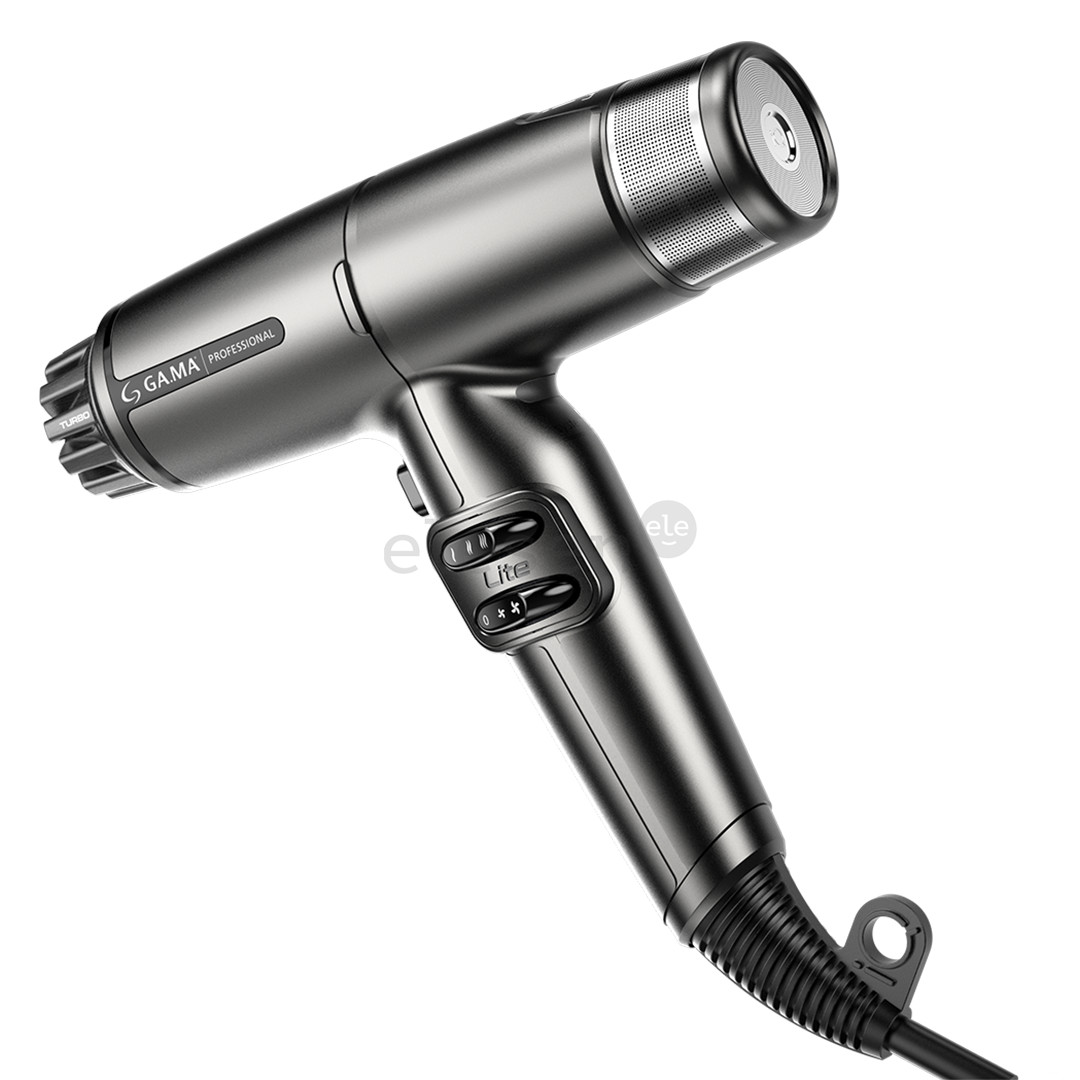 GA.MA IQ Lite Max, 1700 W, grey - Hair Dryer