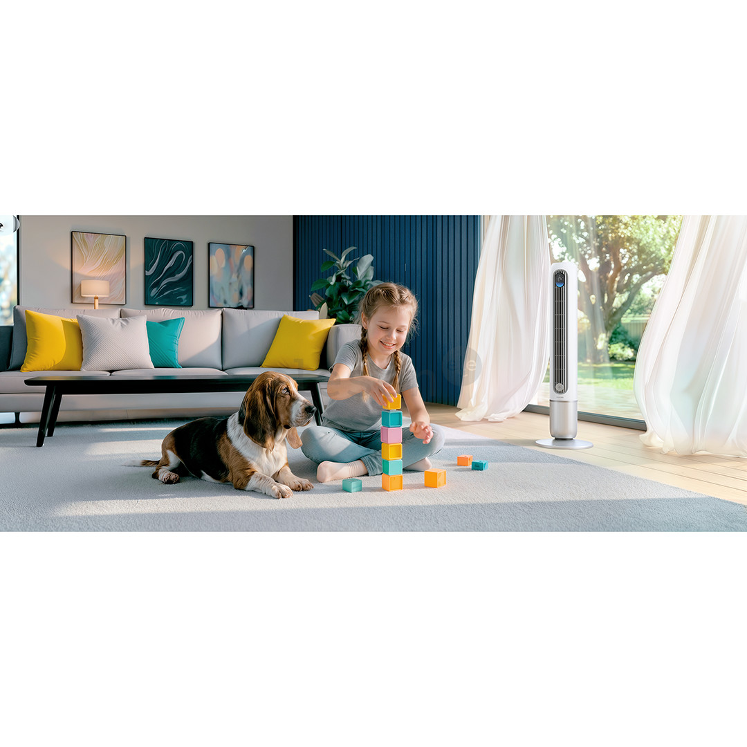 Philips Smart Tower Fan 7000 Series, white - Tower fan