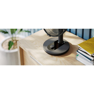 Philips Table Fan 1000 Series, juodas - Ventiliatorius