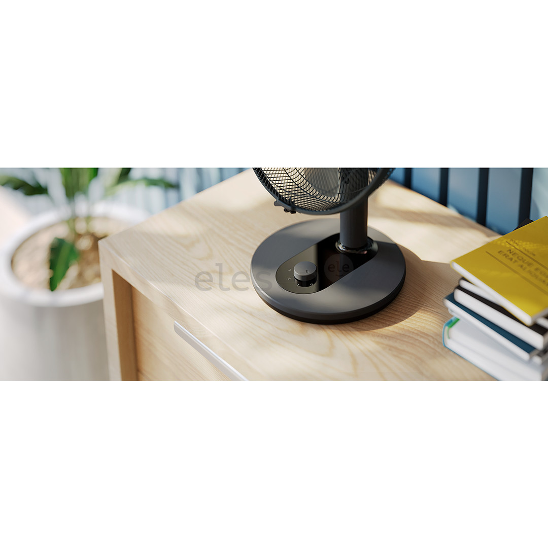 Philips Table Fan 1000 Series, juodas - Ventiliatorius
