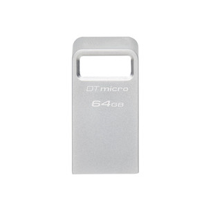 Kingston DataTraveler Micro, 64 GB, silver - USB flash drive DTMC3G2/64GB