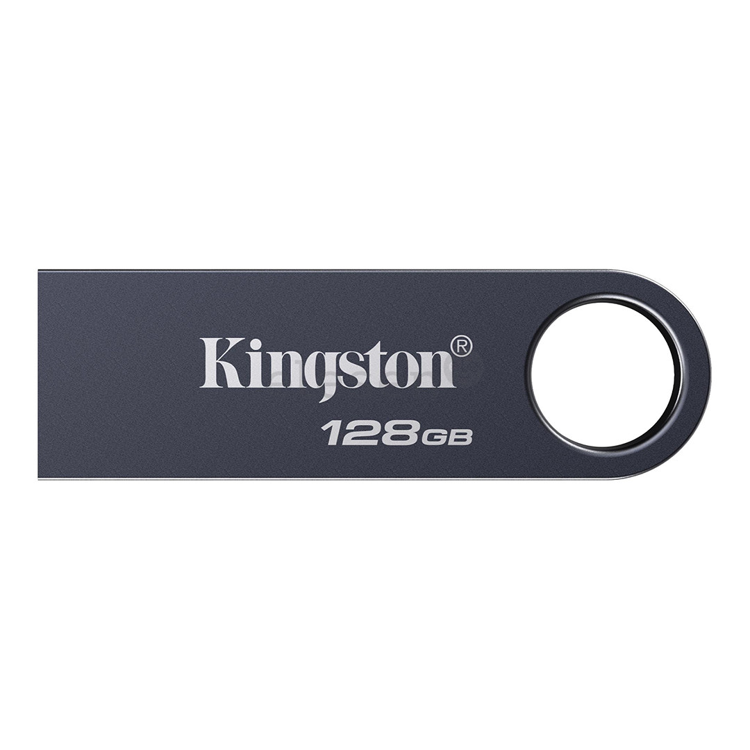 Kingston DataTraveler SE9 G3, 128 GB, tamsiai pilka - USB atmintinė