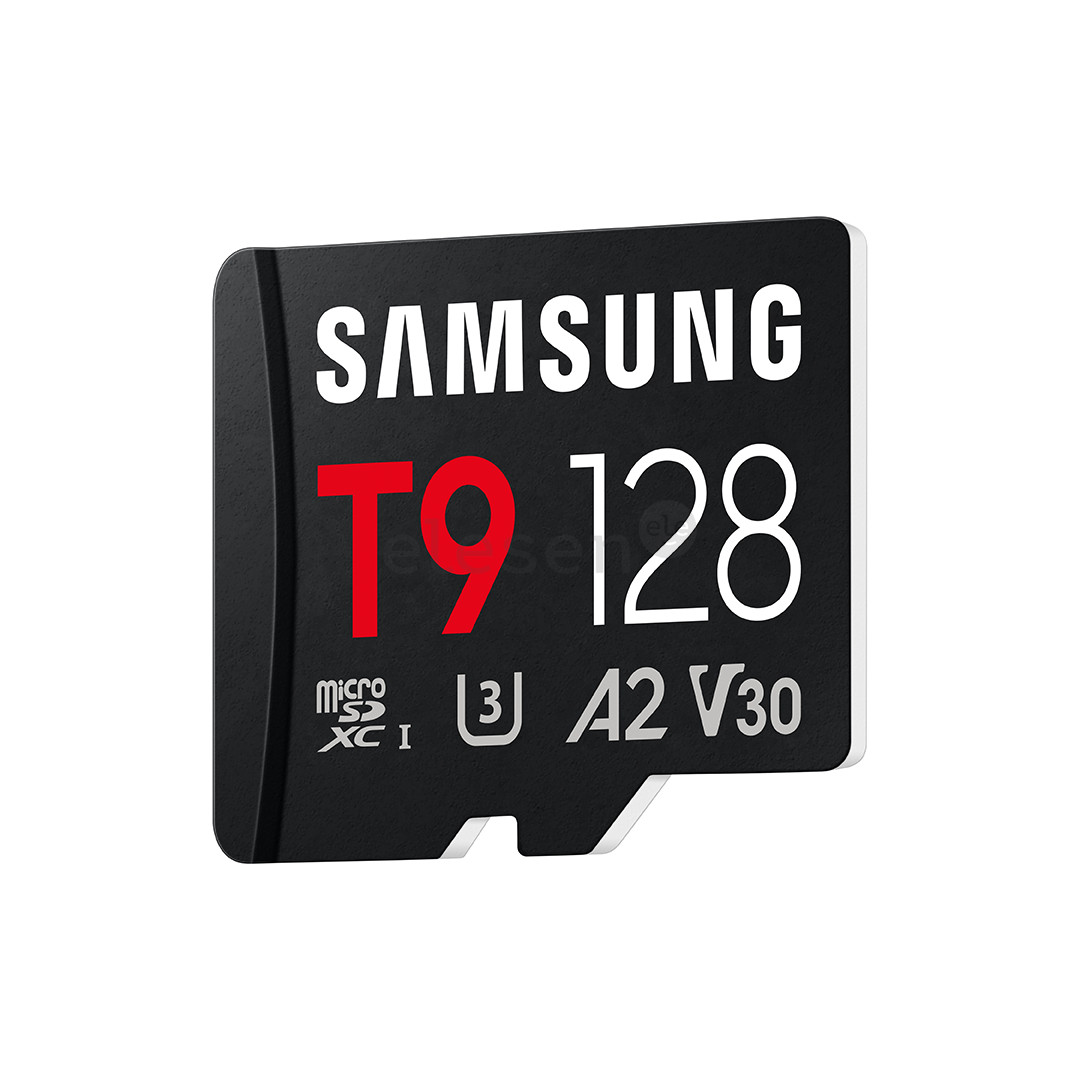 Samsung microSD kortelė T9, 128 GB, UHS-I, juoda - Atminties kortelė