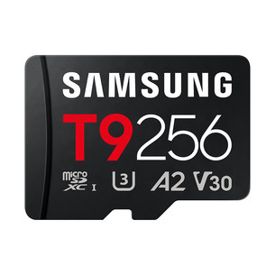 Samsung microSD kortelė T9, 256 GB, UHS-I, juoda - Atminties kortelė MB-MH256T/WW