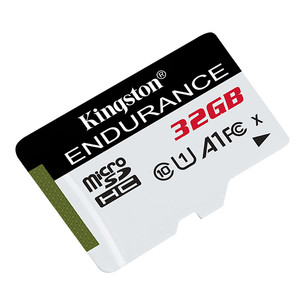 Kingston High-Endurance, microSDXC, 32 GB, balta - Atminties kortelė