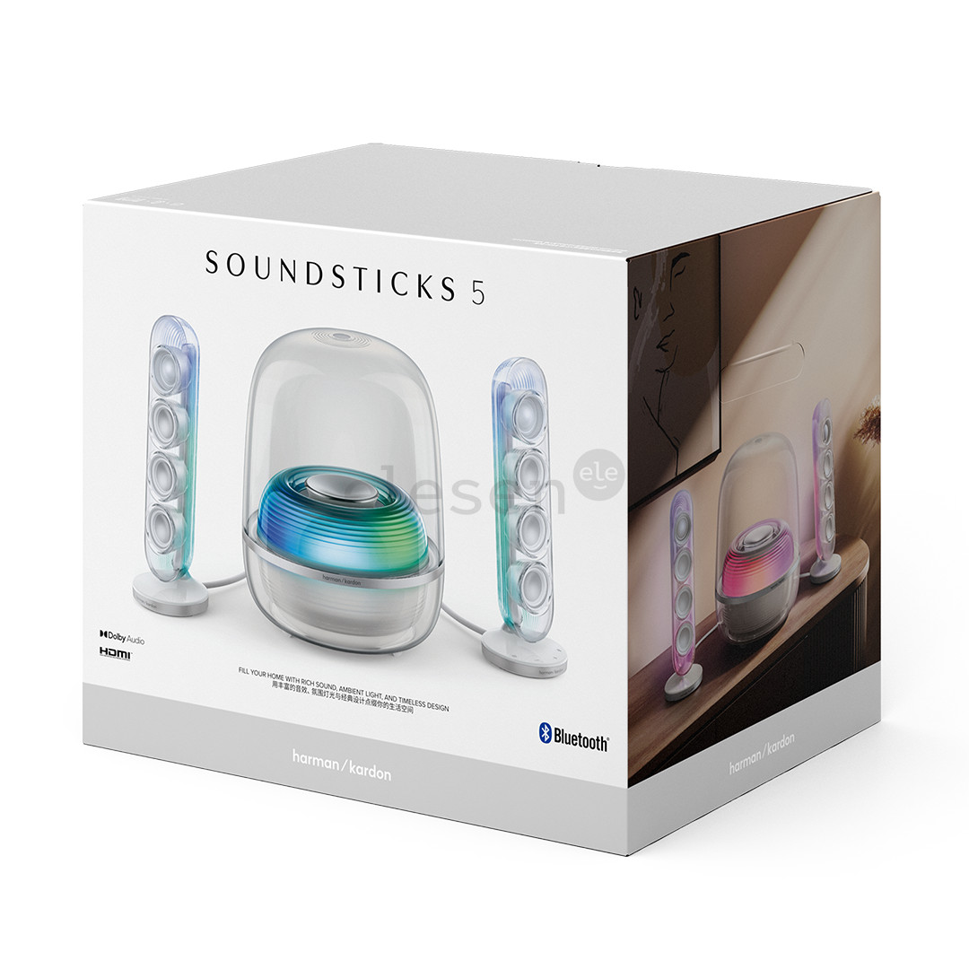 Harman Kardon SoundSticks 5, 2.1, белый - Беспроводная колонка