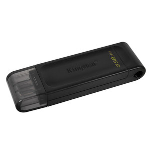 Kingston DataTraveler 70, USB-C, 256 GB, black - USB memory stick