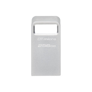 Kingston DataTraveler Micro, 256 GB, silver - USB flash drive DTMC3G2/256GB
