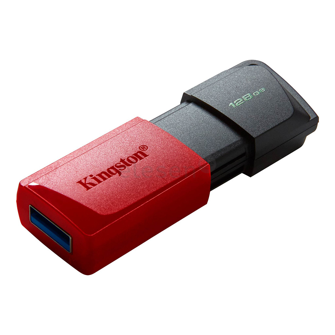 Kingston DataTraveler Exodia M, 128 GB, raudona - USB atmintinė