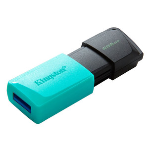 Kingston DataTraveler Exodia M, 256 GB, melsvai žalia - USB atmintinė