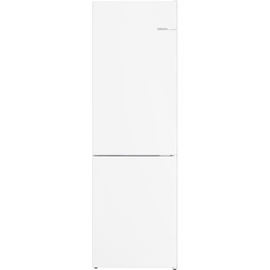 Bosch, Series 4, NoFrost, 321 L, aukštis 186 cm, baltas - Šaldytuvas KGN362WCF