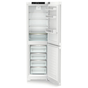 Liebherr EasyFresh NoFrost, 359 L, aukštis 202 cm, baltas - Šaldytuvas