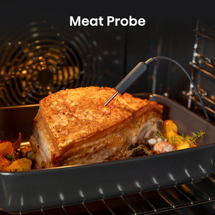 Hisense Hi8, 77 L, juoda - Įmontuojama garinė orkaitė