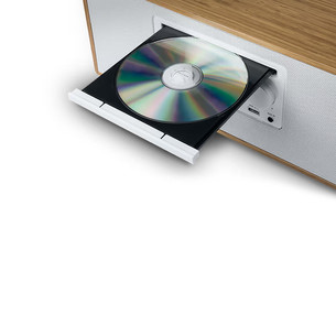 Muse M-695 DBTW, CD/FM/DAB+, rudas/baltas - Muzikinis centras