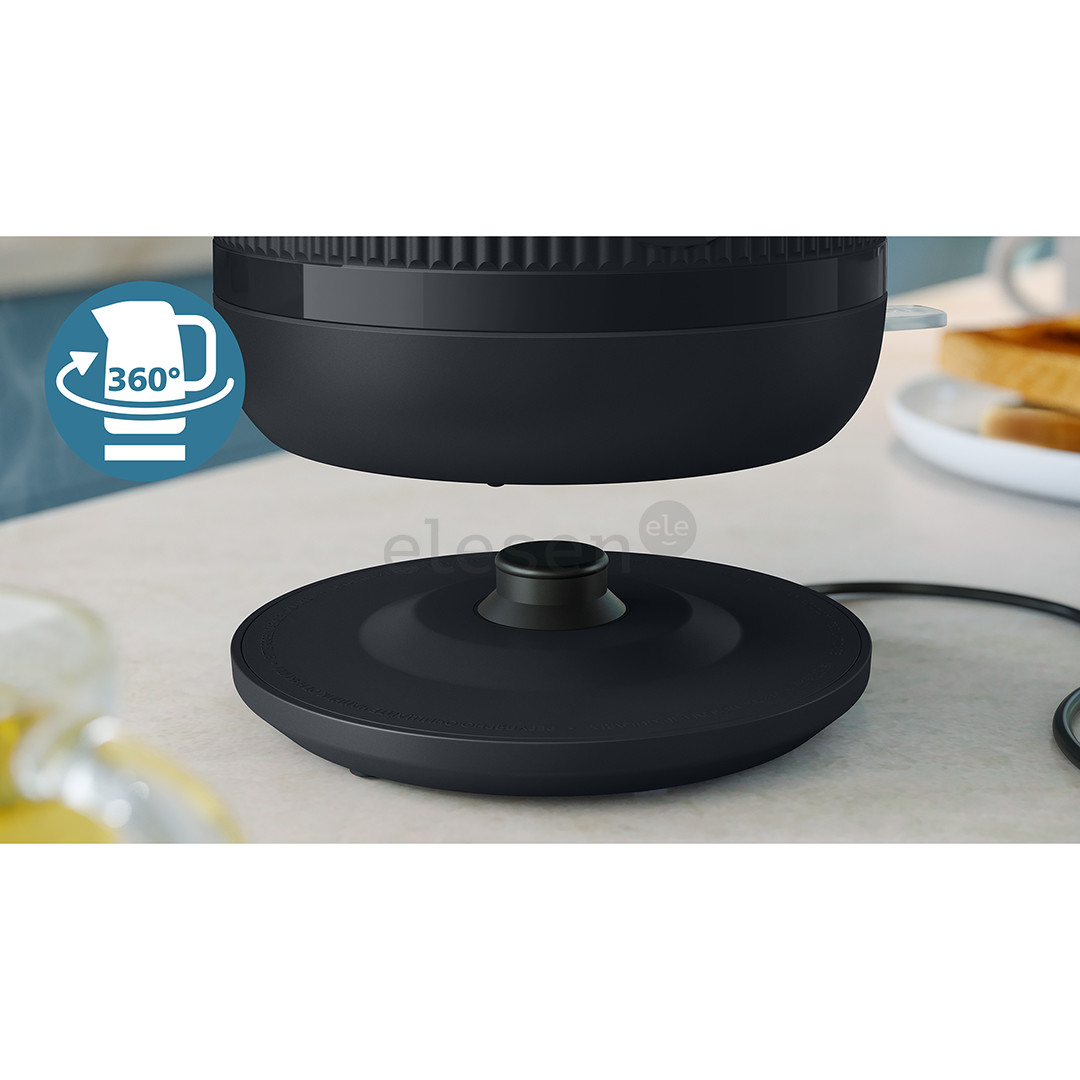 Philips 3000 Series, 1.7 L, black - Kettle