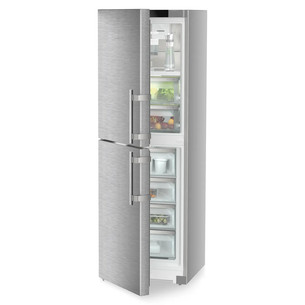 Liebherr Prime BioFresh NoFrost, 313 L, aukštis 186 cm, sidabro spalvos - Šaldytuvas