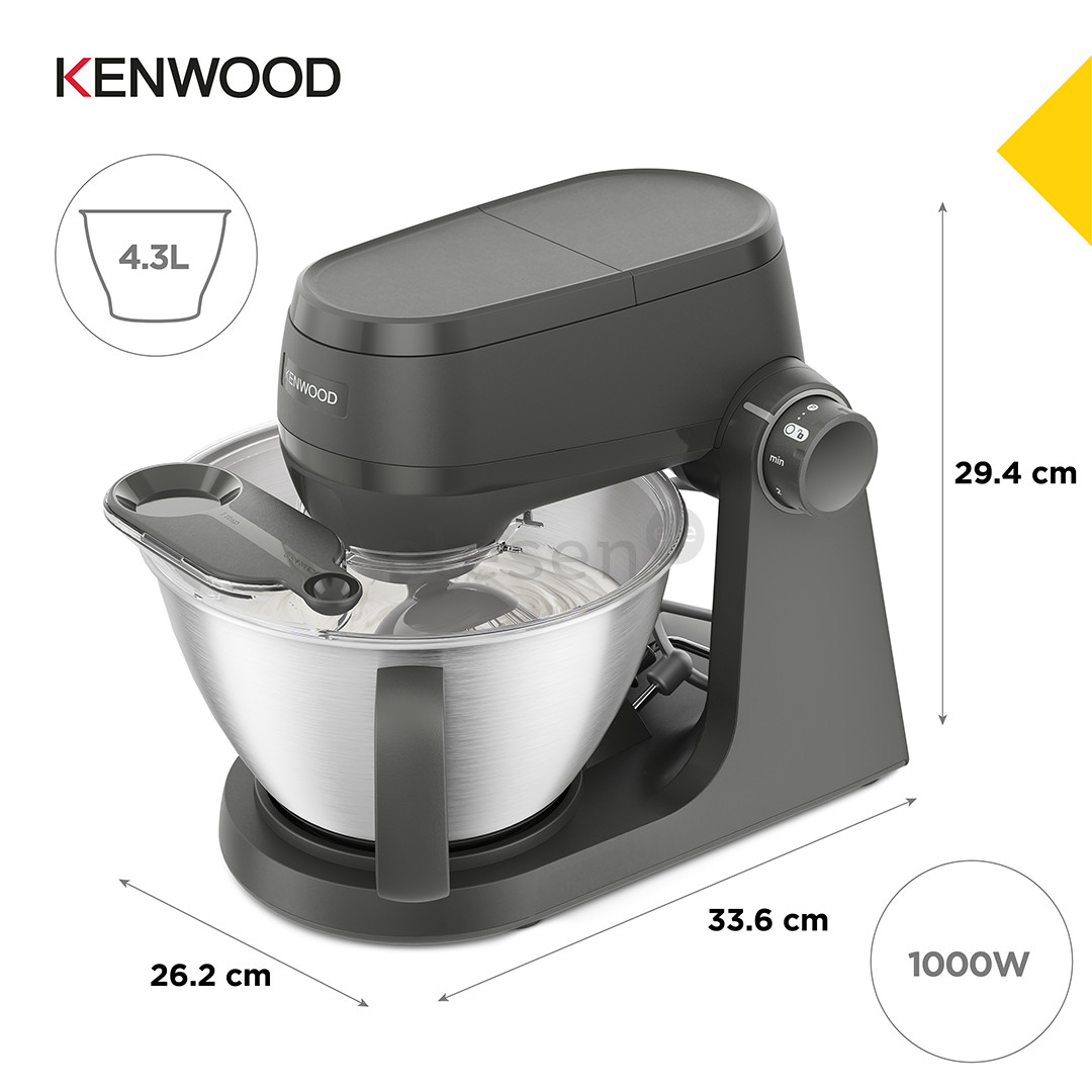Kenwood Multi Tasker, 1000 W, juodas - Virtuvinis kombainas