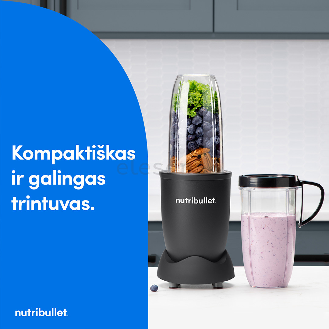 Nutribullet Pro, 900 W, 0,95 L, silver - Blender