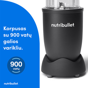 Nutribullet Pro, 900 W, 0,95 L, matte black - Blender