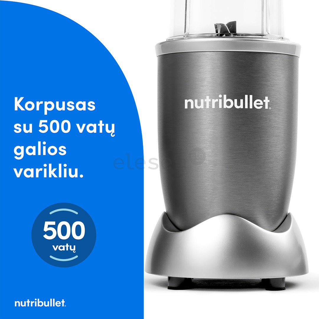 Nutribullet Original, 500 W, 0.71 L, grey - Blender Item - NB505DG