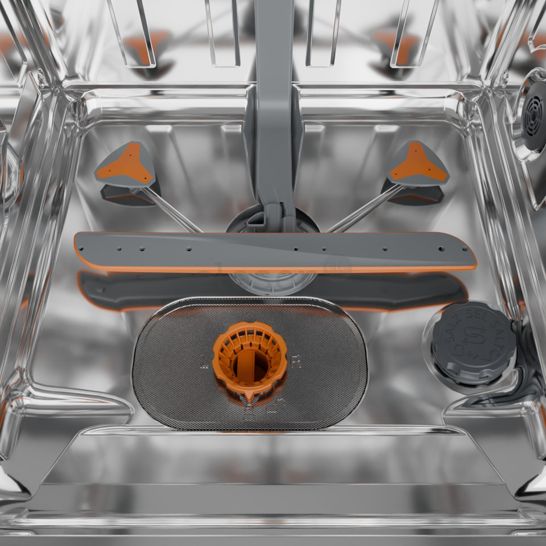 Gorenje G600, 16 komplektų talpa, plotis 59,9 cm, sidabro spalvos - Indaplovė