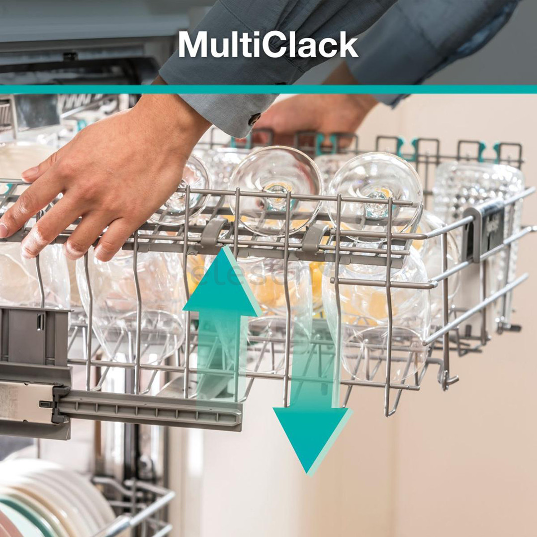 Gorenje G600, 16 komplektų talpa, plotis 59,9 cm, sidabro spalvos - Indaplovė