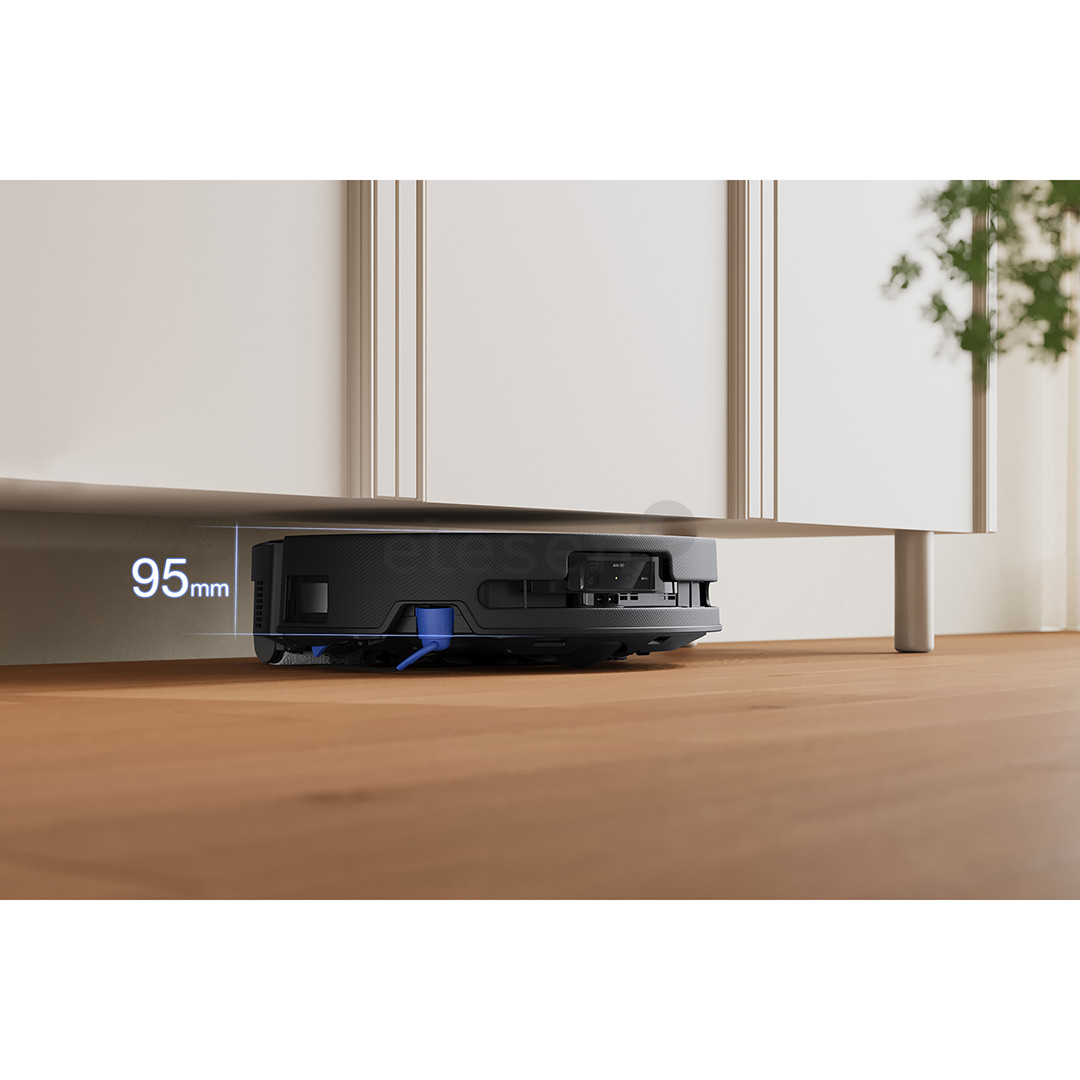 Ecovacs Deebot T90 Pro Omni, wet & dry, juodas - Dulkių siurblys robotas