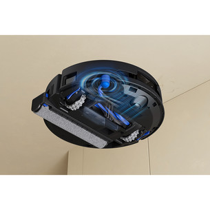 Ecovacs Deebot T90 Pro Omni, wet & dry, juodas - Dulkių siurblys robotas