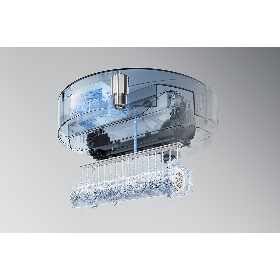 Ecovacs Deebot T90 Pro Omni, wet & dry, juodas - Dulkių siurblys robotas