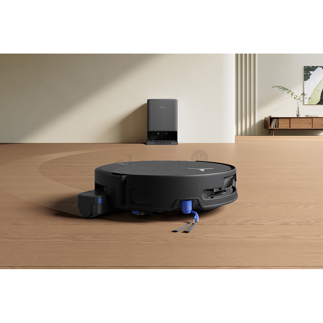 Ecovacs Deebot T90 Pro Omni, wet & dry, juodas - Dulkių siurblys robotas