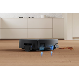 Ecovacs Deebot T90 Pro Omni, wet & dry, juodas - Dulkių siurblys robotas