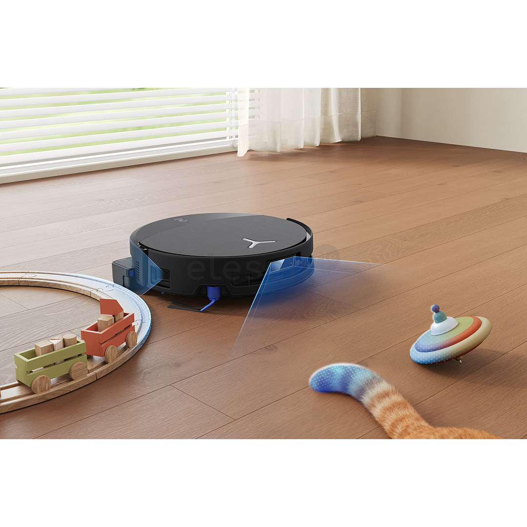 Ecovacs Deebot T90 Pro Omni, wet & dry, juodas - Dulkių siurblys robotas