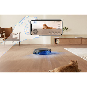 Ecovacs Deebot T90 Pro Omni, wet & dry, juodas - Dulkių siurblys robotas