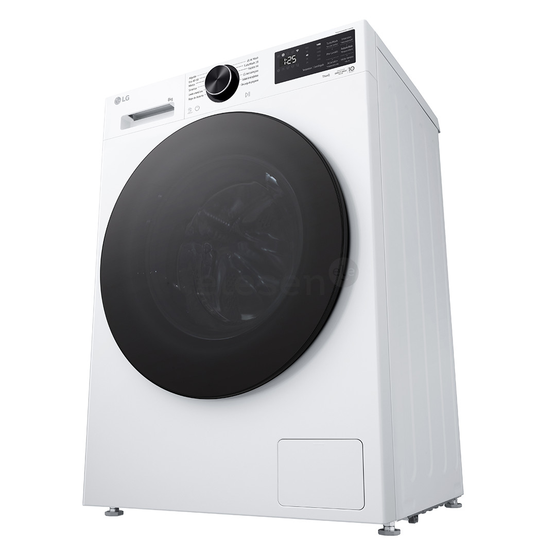 LG, 8 kg, gylis 47,5 cm, 1200 aps./min. - Skalbimo mašina