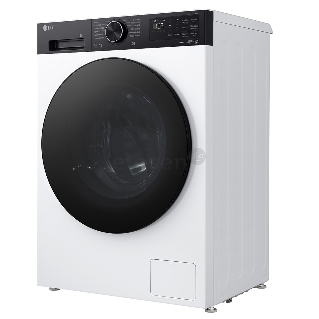 LG, 9 кг, глубина 47,5 см, 1200 об/мин - Стиральная машина с передней загрузкой