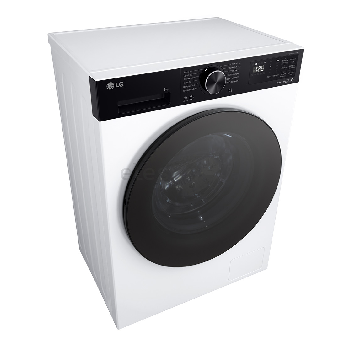 LG, 9 кг, глубина 47,5 см, 1200 об/мин - Стиральная машина с передней загрузкой