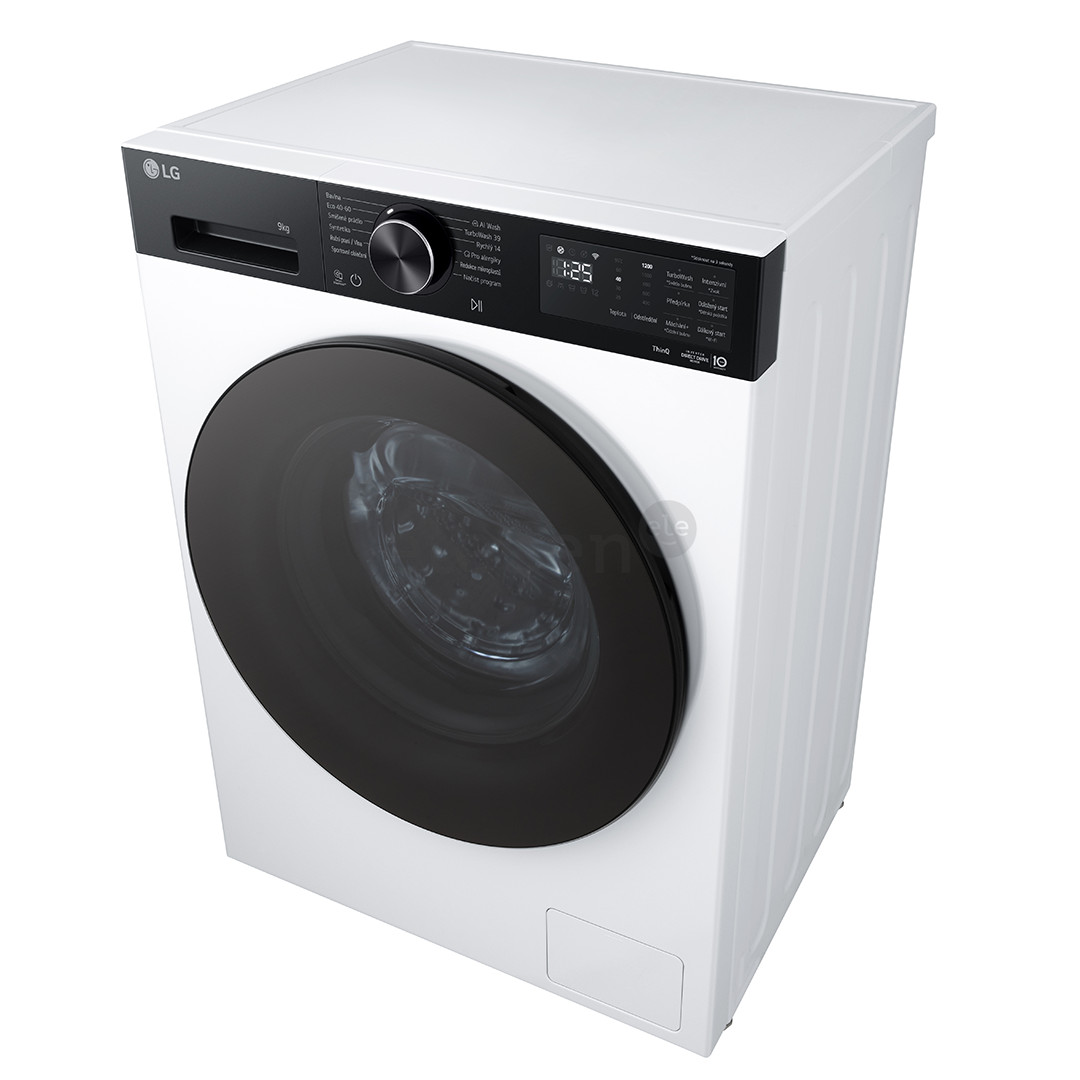 LG, 9 кг, глубина 47,5 см, 1200 об/мин - Стиральная машина с передней загрузкой