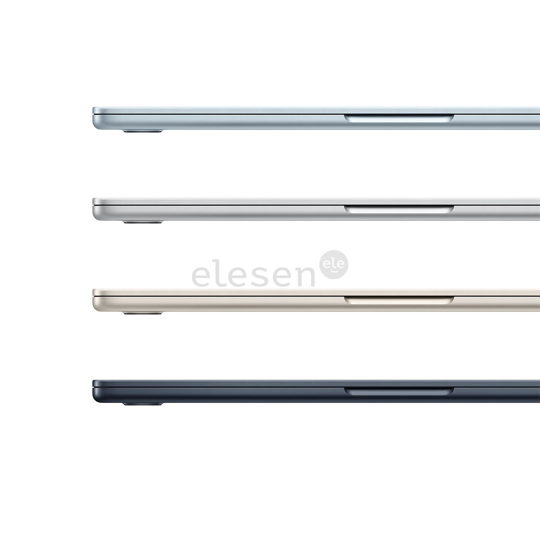 Apple MacBook Air 13 (2026), M5, 10C/8C, 16 GB, 512 GB, RUS, juodas - Nešiojamasis kompiuteris