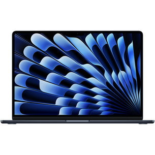 Apple MacBook Air 15 (2026), M5, 10C/10C, 16 GB, 512 GB, RUS, juodas - Nešiojamasis kompiuteris Z1LW000BP