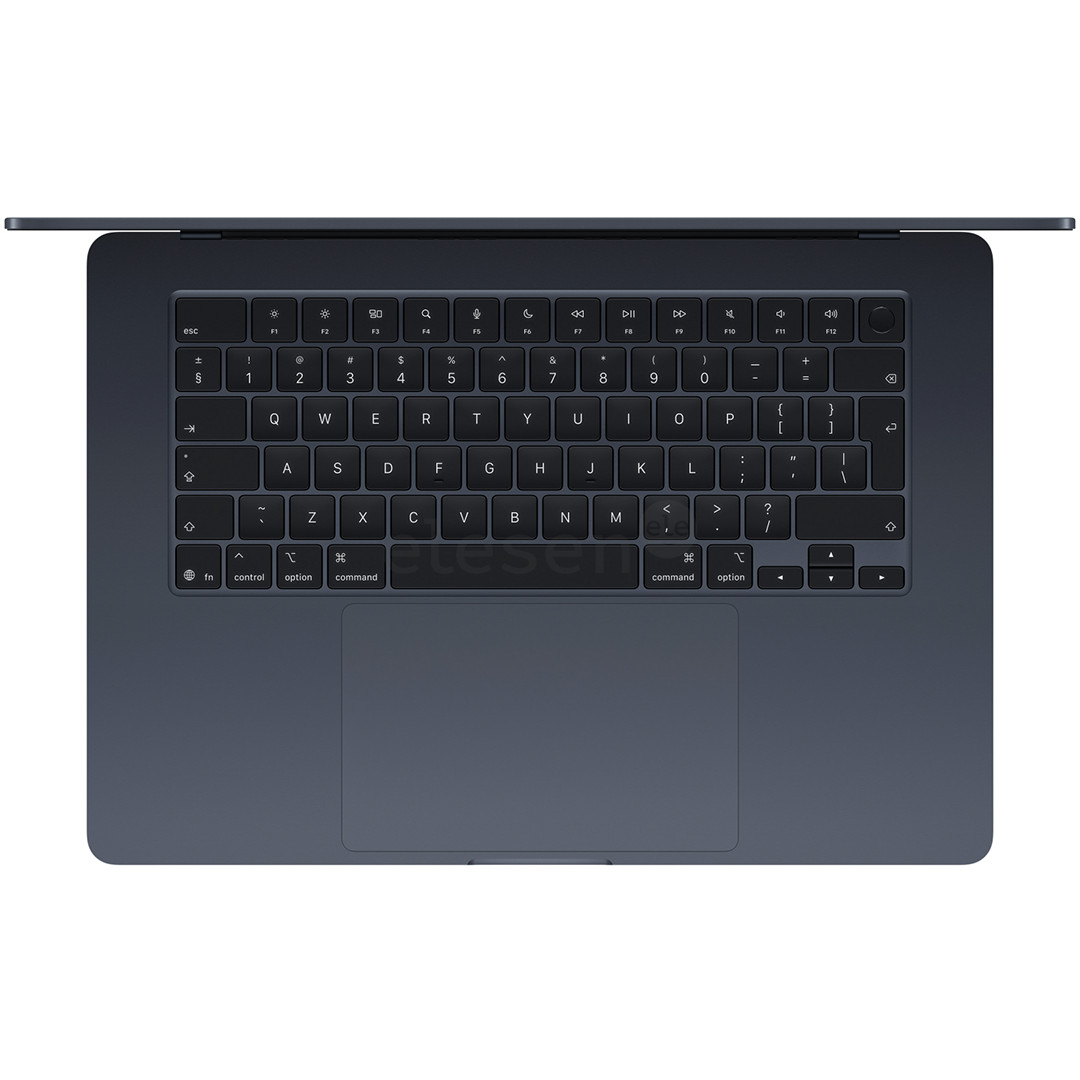 Apple MacBook Air 15 (2026), M5, 10C/10C, 16 GB, 512 GB, RUS, juodas - Nešiojamasis kompiuteris