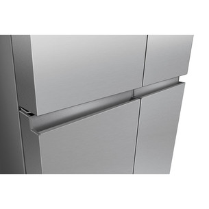 Hisense, Total No Frost, 647 L, aukštis 179 cm, pilkas - SBS Šaldytuvas