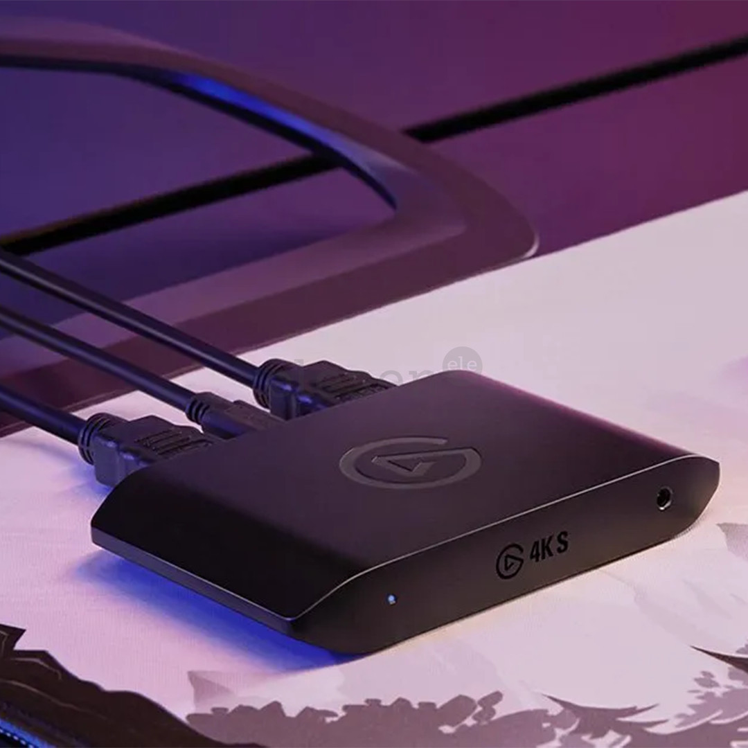 Elgato 4K S, juoda - Vaizdo įrašymo kortelė