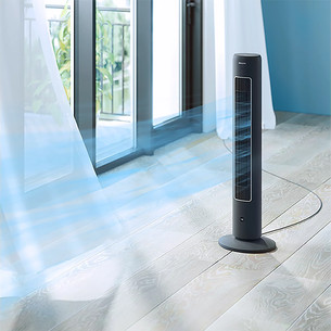 Philips Tower Fan 5000 Series, темно-серый - Колонный вентилятор