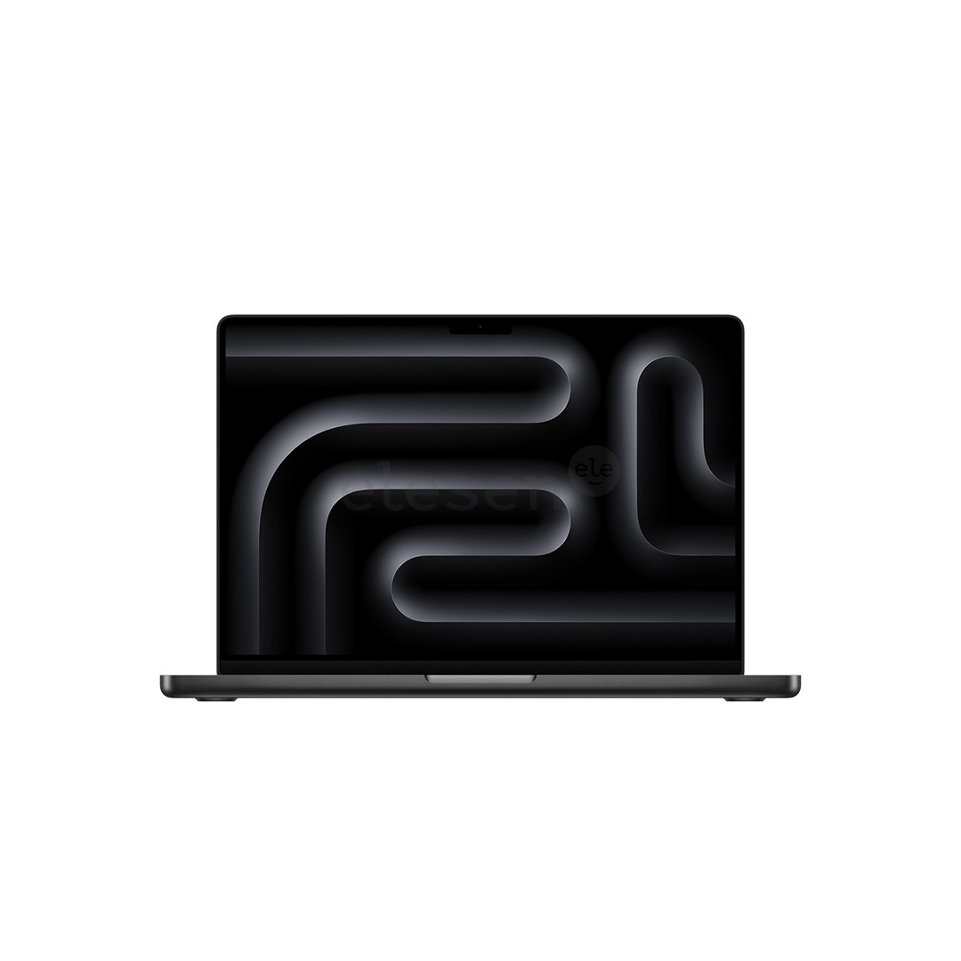 Apple MacBook Pro 14 (2026), M5 Pro, 15C/16C, 24 GB, 1 TB, RUS, juodas - Nešiojamasis kompiuteris