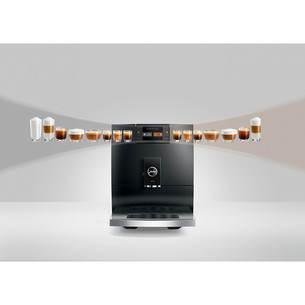 JURA C9 Piano Black (EA), juodas - Kavos aparatas